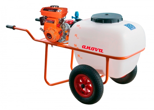 Brouette de pulv�risation 4Temps P100-2 Anova