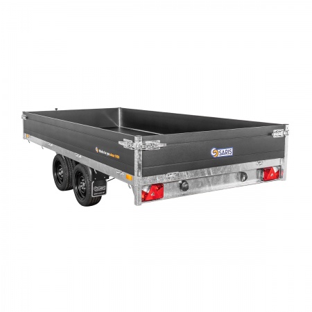 Remorque Saris Plateau Black Edition 356 184 - 2700 Kg