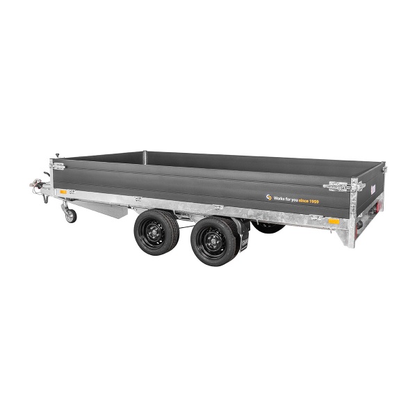 Remorque Saris Plateau Black Edition 356 184 - 2700 Kg