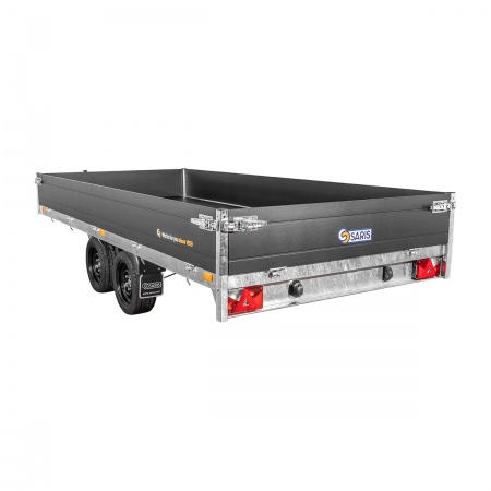 Remorque Saris Plateau Black Edition 406 184 - 3500 Kg