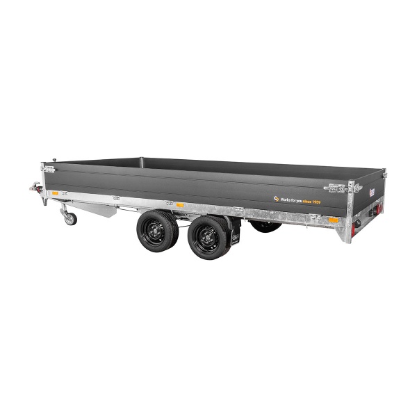Remorque Saris Plateau Black Edition 406 184 - 3500 Kg