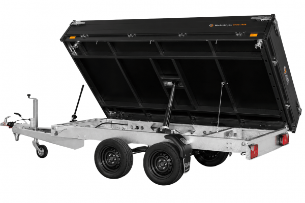 Remorque Saris Tribenne Black Edition 306 184 - 2700 Kg