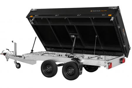 Remorque Saris Tribenne Black Edition 306 184 - 2700 Kg